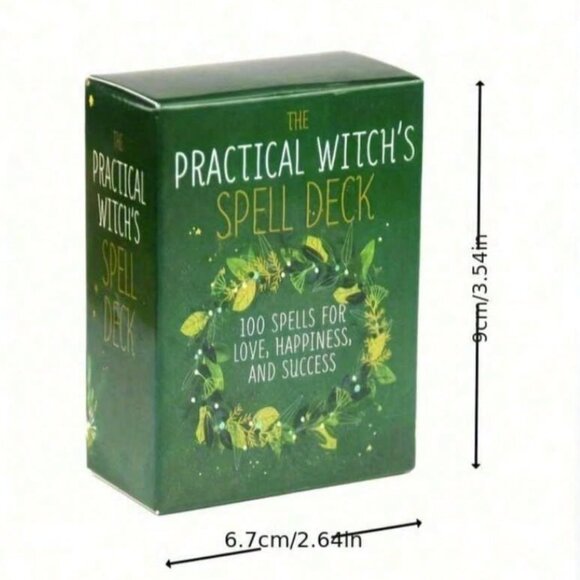 The Practical Witch's Spell Deck Tarot Oracle100 Cards NWT - Picture 4 of 4